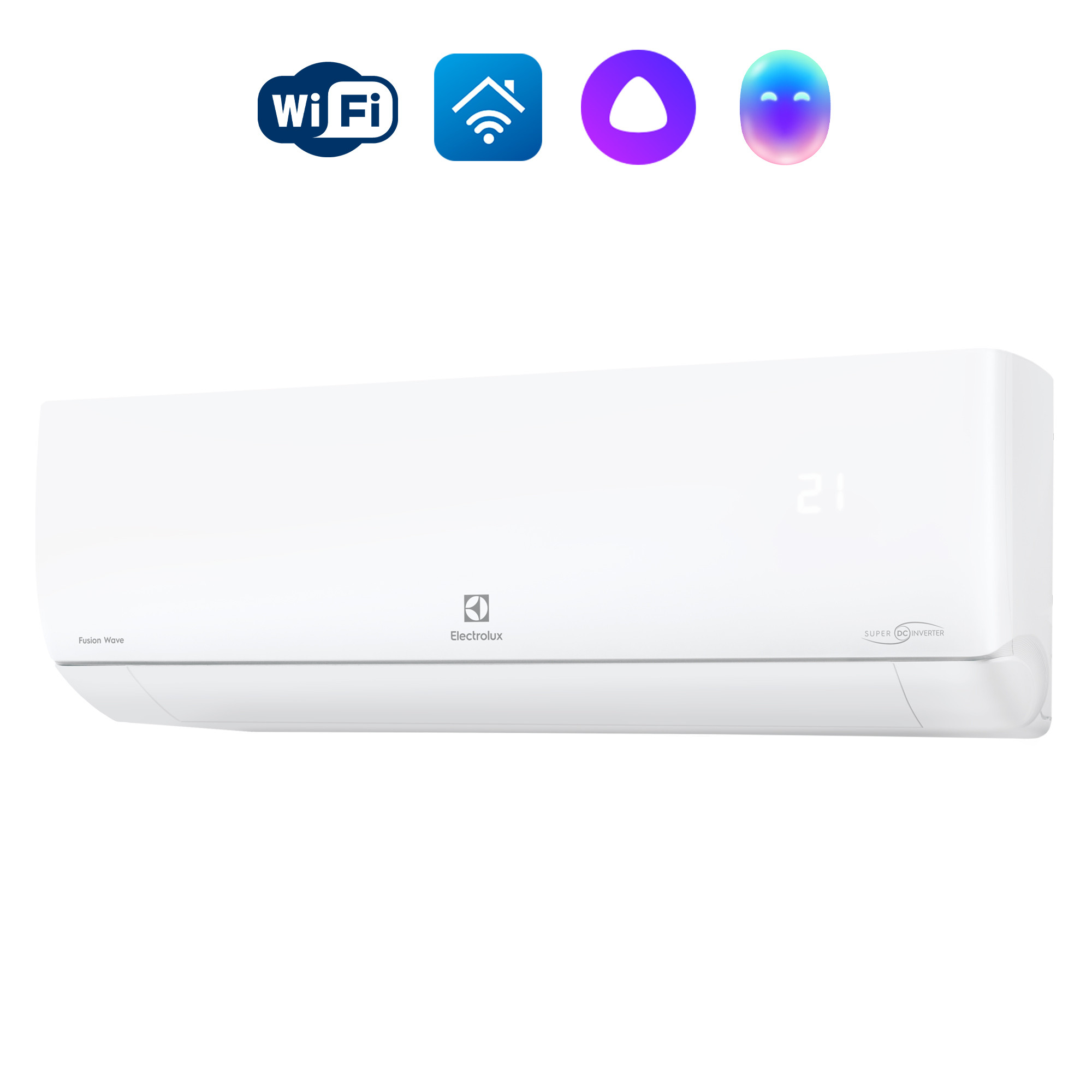 Сплит-система инверторного типа Electrolux Fusion Wave Super DC EACS/I-24HFW/N8 комплект в компании ICEКОХИНОР