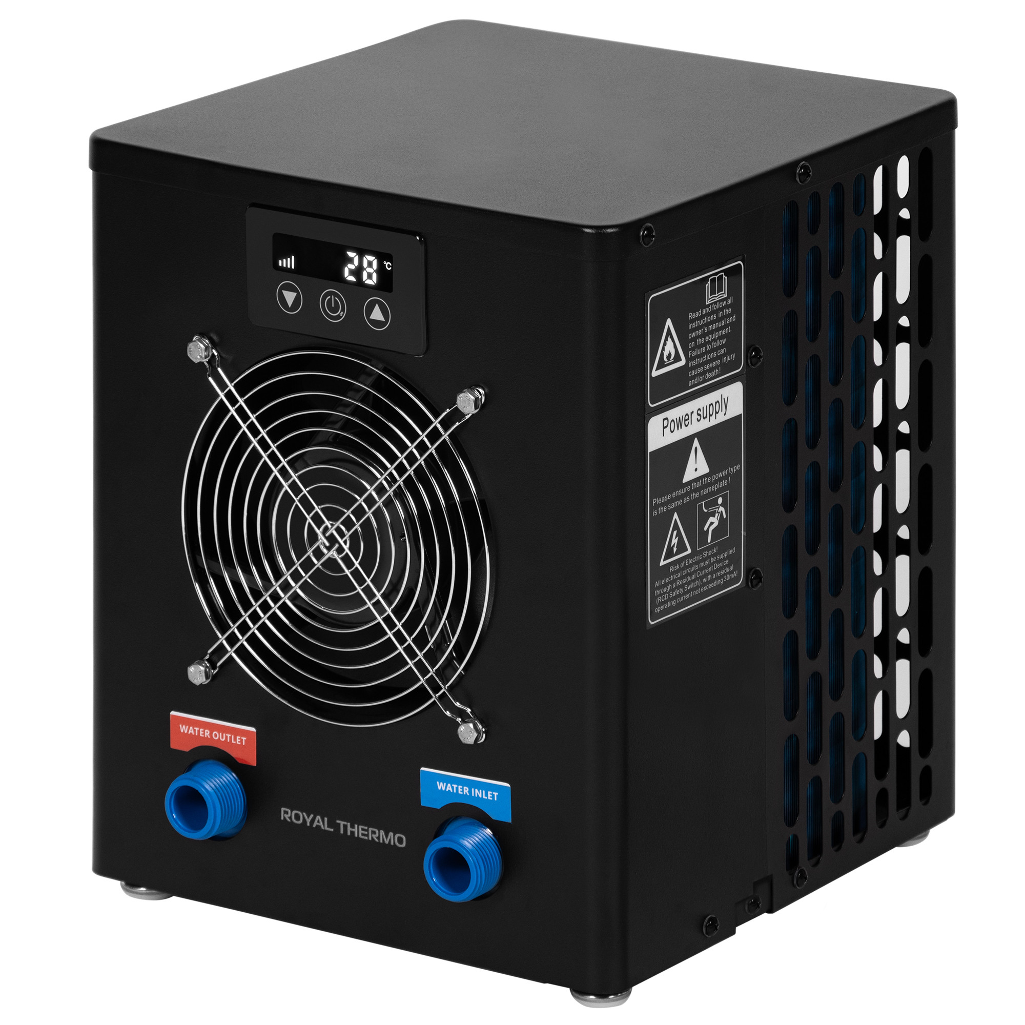 Тепловой насос для бассейна Royal Thermo MasterHeat Mini RTM-10MHN8 в компании ICEКОХИНОР